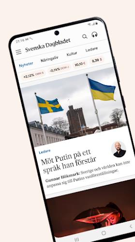 Svenska Dagbladet Скриншот 0