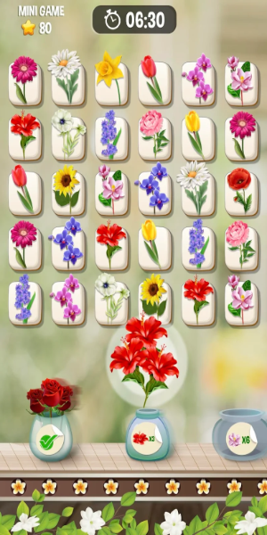 Zen Blossom: Flower Tile Match Schermafbeelding 0