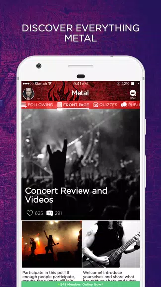 Metal Amino for Heavy Metal Music Fan 스크린샷 0