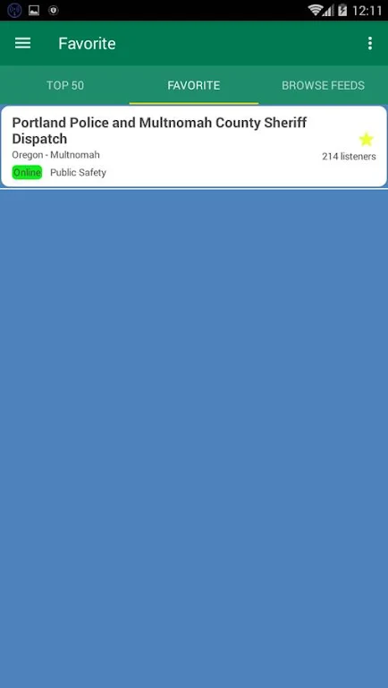 Portland Police Scanner Free Police Scanner App Ảnh chụp màn hình 1