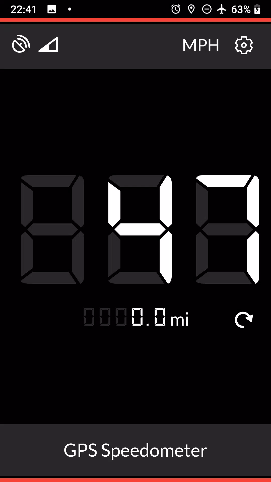 GPS Speedometer Ảnh chụp màn hình 2