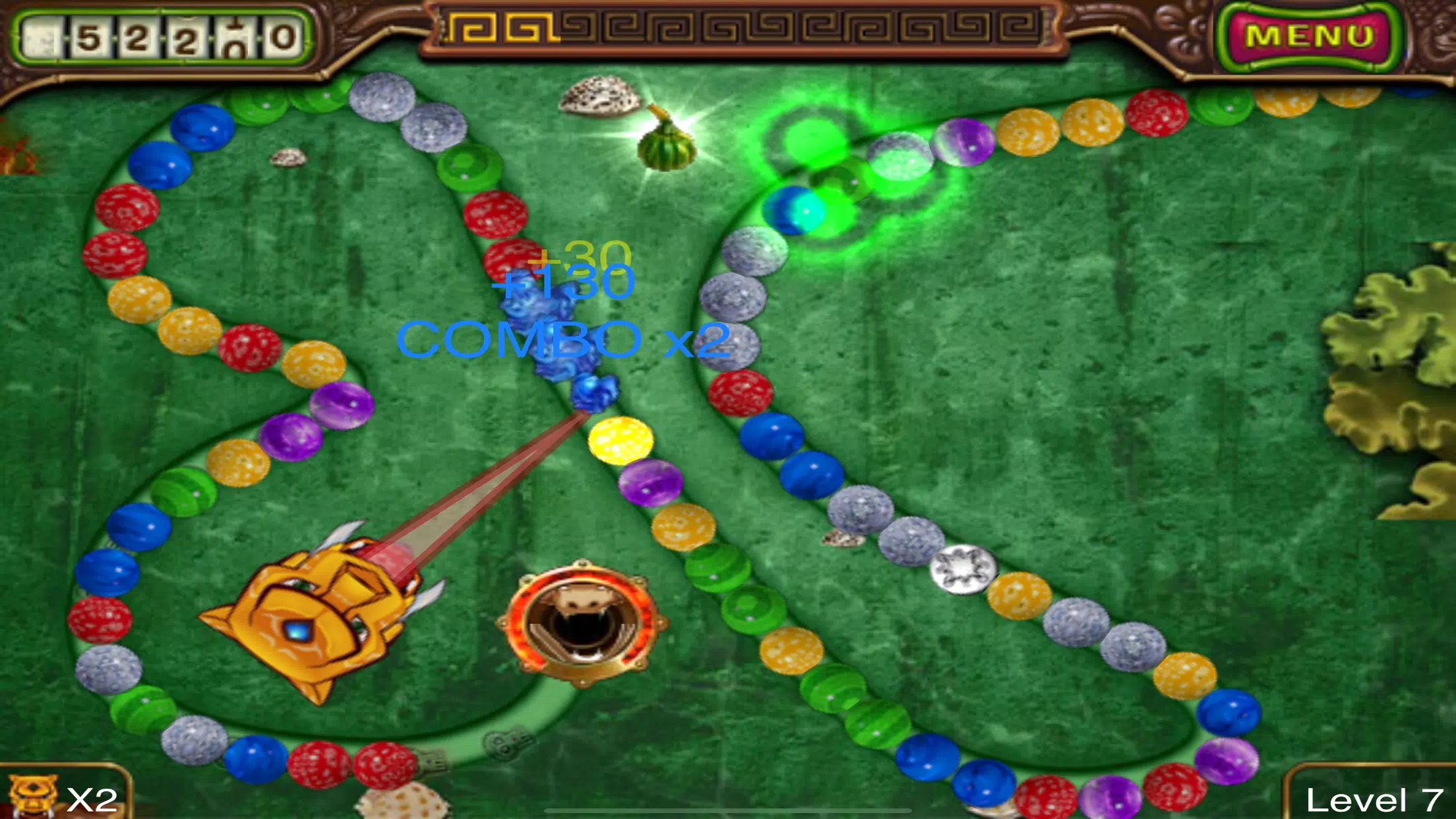 Zumba shooter vs snake Schermafbeelding 3