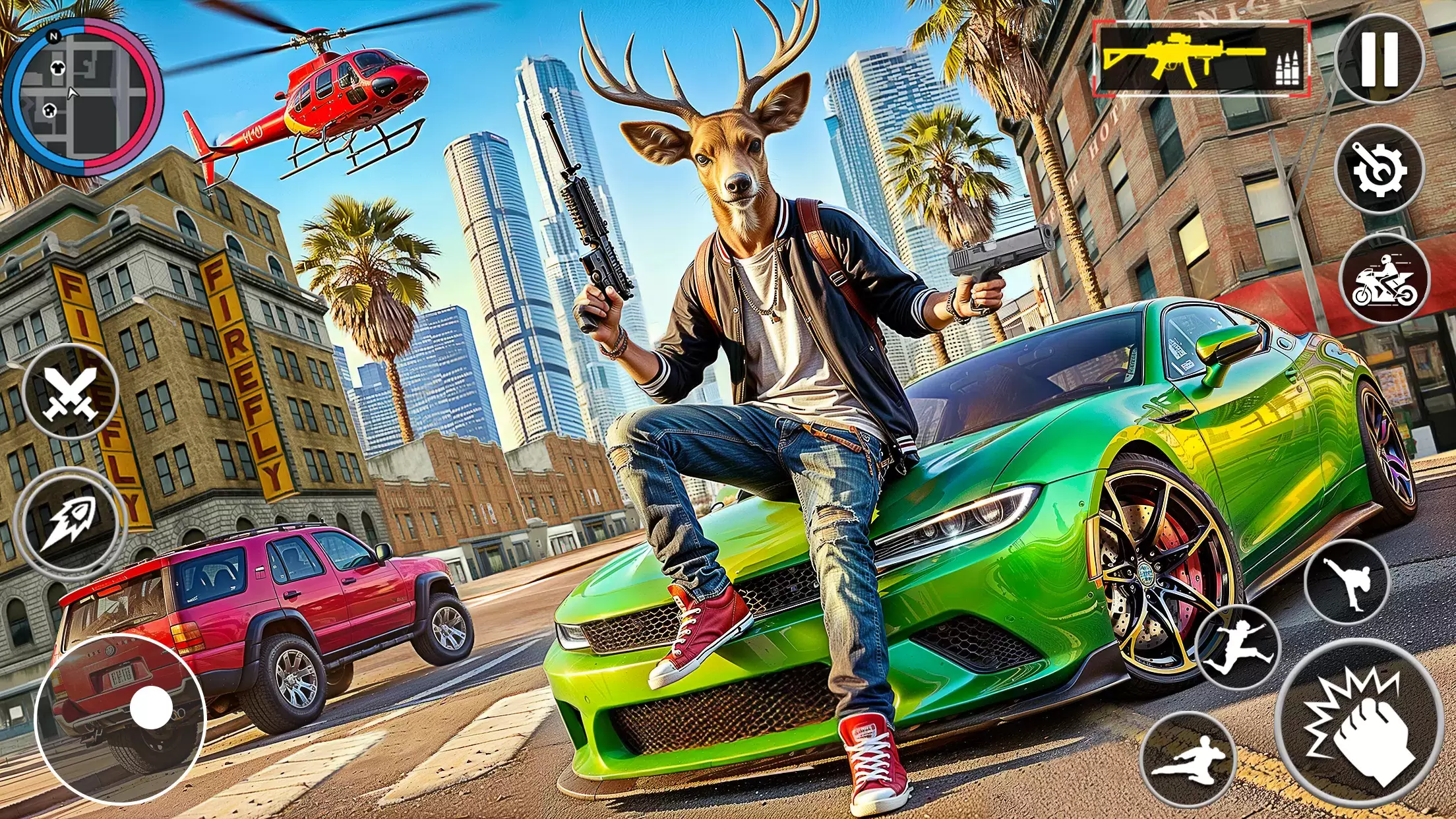 Deer Simulator 3D Open World স্ক্রিনশট 3