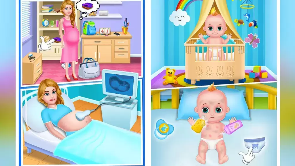 newborn babyshower party game Captura de tela 0