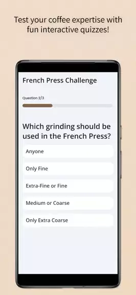Coffeely - Learn about Coffee 螢幕截圖 1