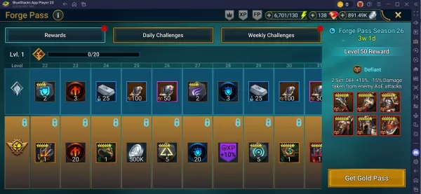 Forge Pass Season 26: Quests, Rewards, and Tips in RAID Shadow Legends