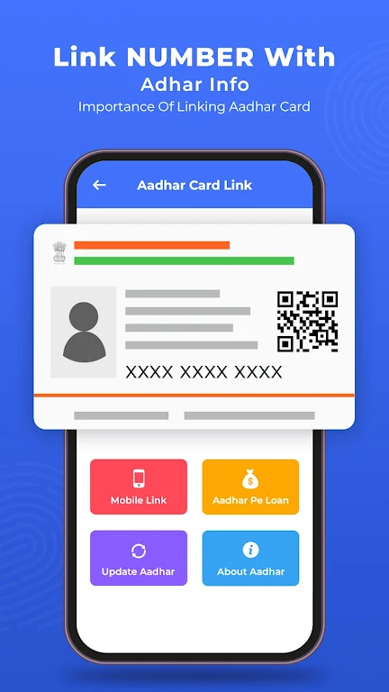 Link Number With Aadhar Info 螢幕截圖 0