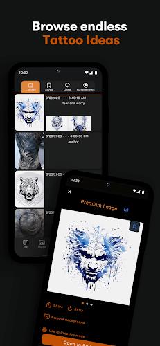 AI Tattoos - Tattoo Maker ภาพหน้าจอ 3