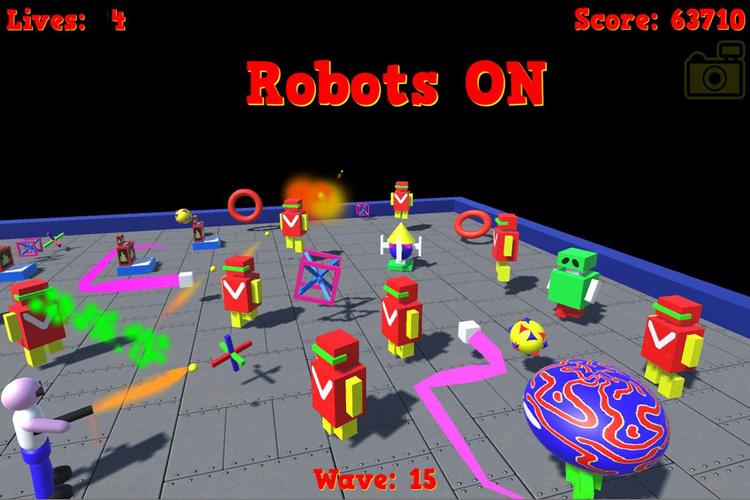 Robots ON Zrzut ekranu 3