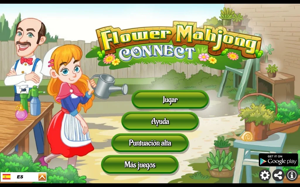 Flower Mahjong Flores Zrzut ekranu 0