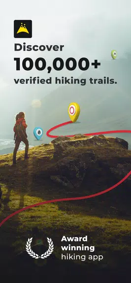 Schermata HiiKER: The Offline Hiking app 0