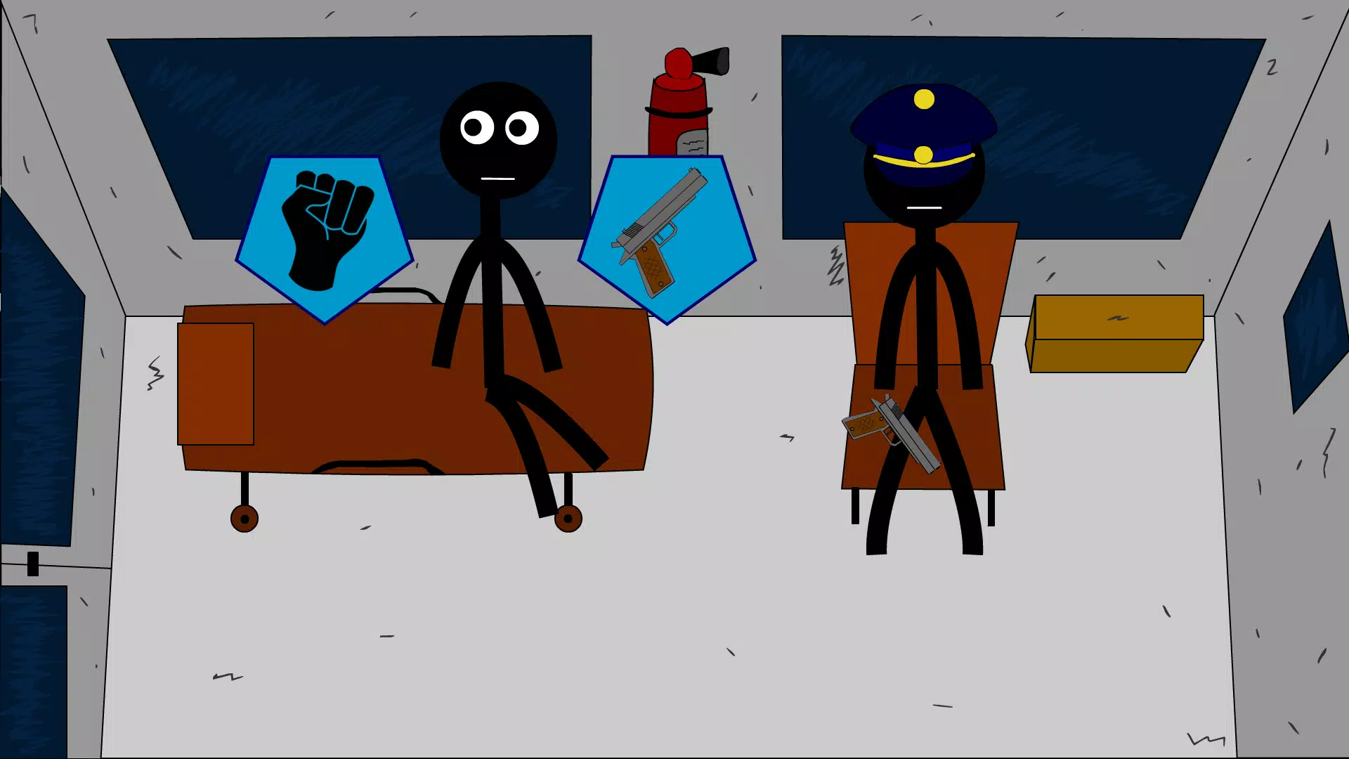 Stickman Jailbreak 2，Dumb ways ภาพหน้าจอ 2