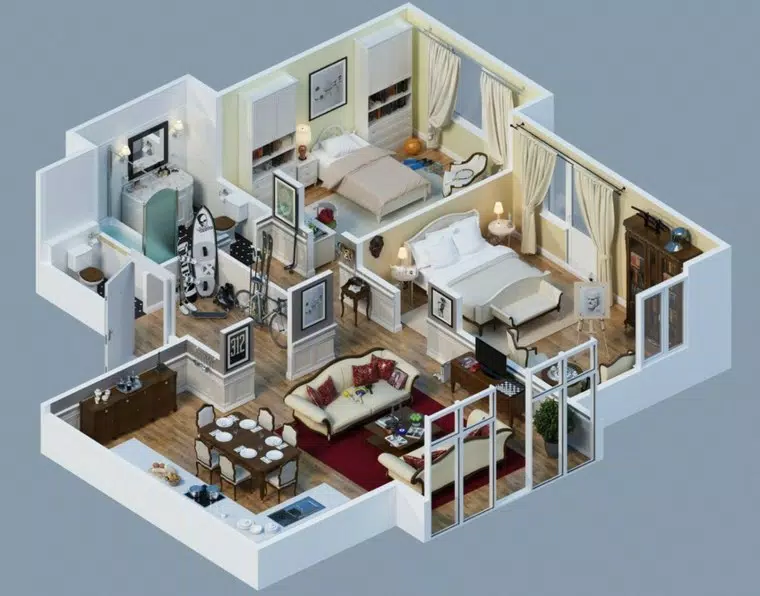 3D House Design Screenshot 0