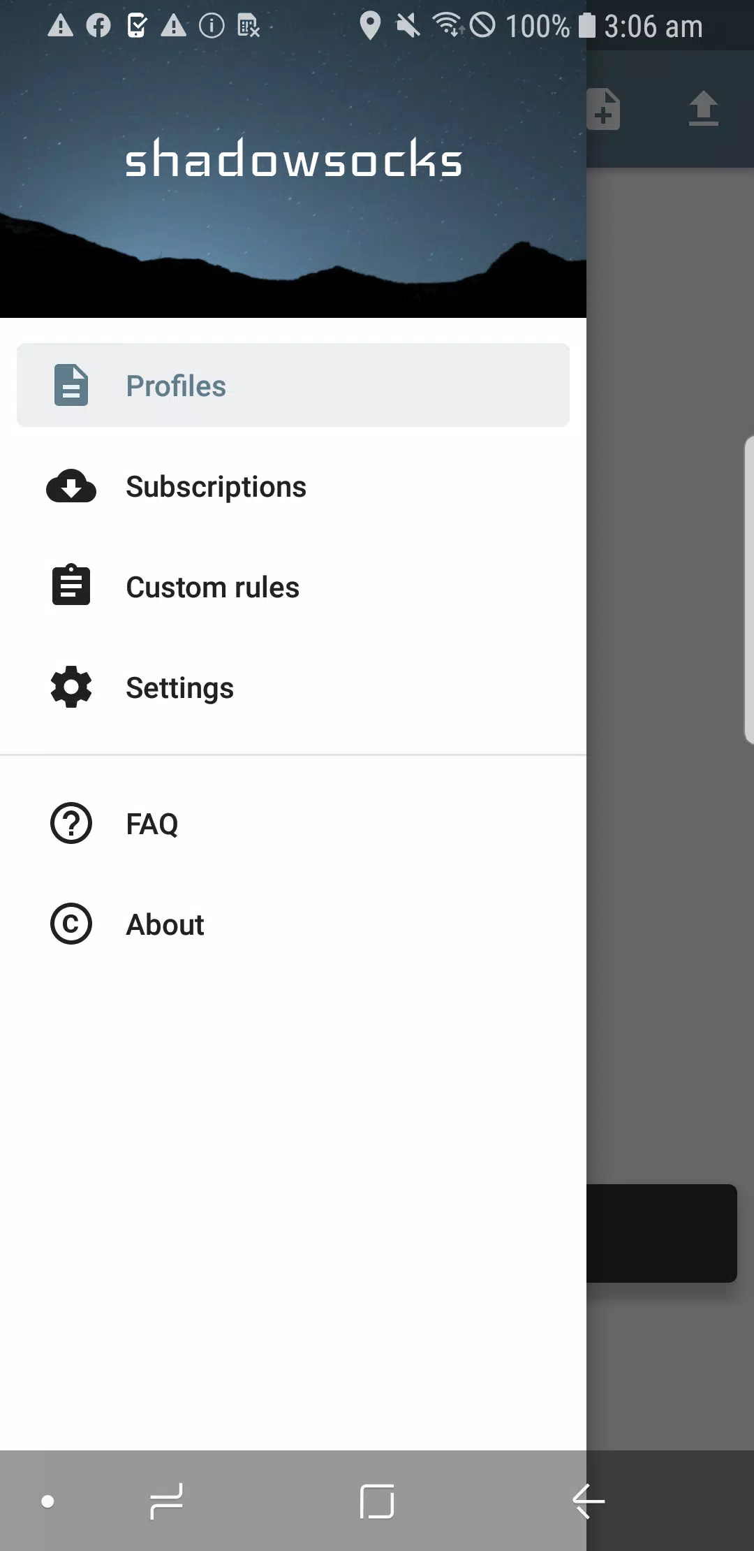 Shadowsocks 螢幕截圖 1