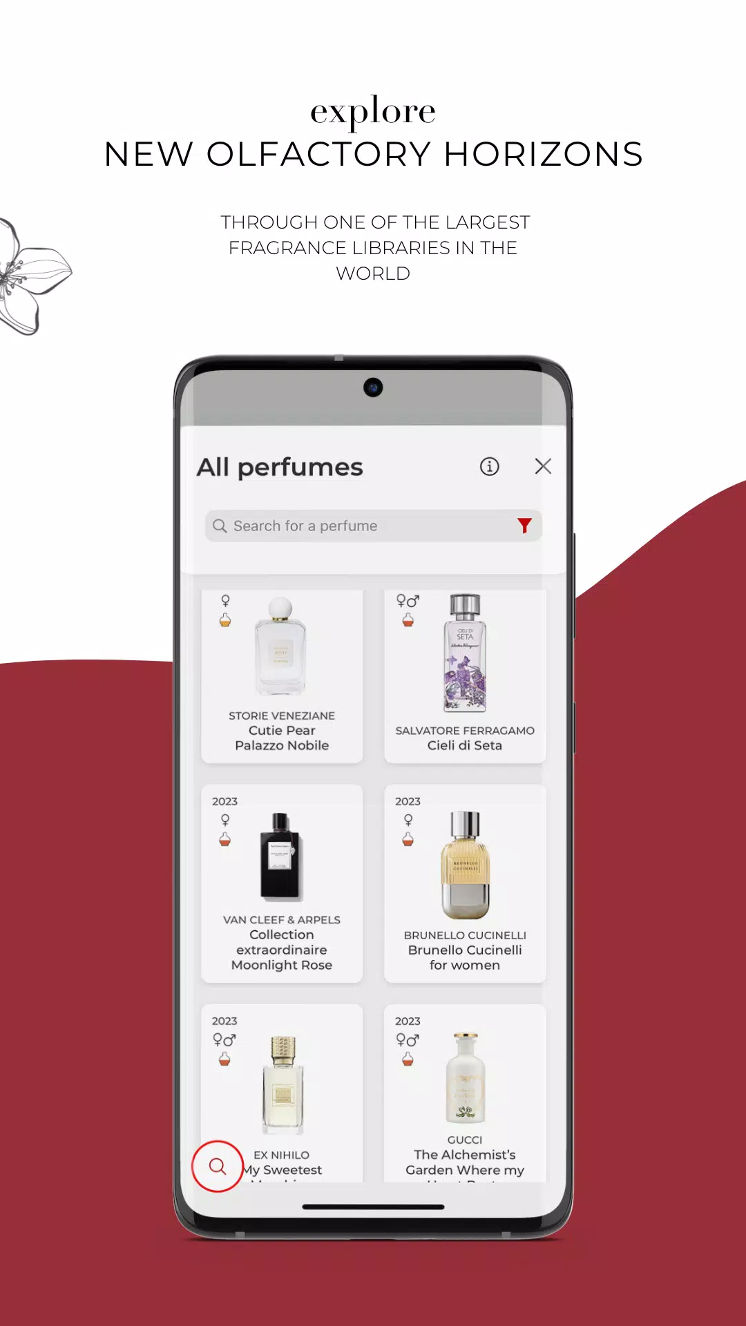 PERFUMIST Perfumes Advisor স্ক্রিনশট 1