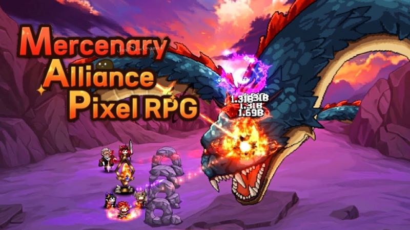 Mercenary Alliance: Pixel RPG 螢幕截圖 0