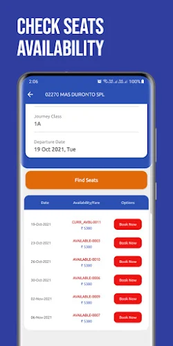 Mobile IRCTC Ticket Booking 螢幕截圖 0