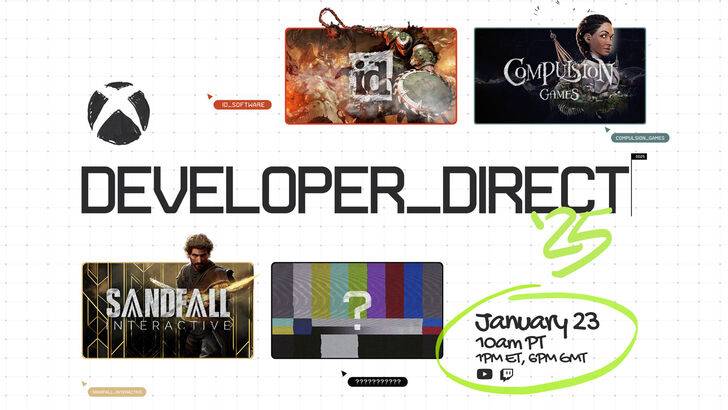 Xbox Developer Direct Lineup