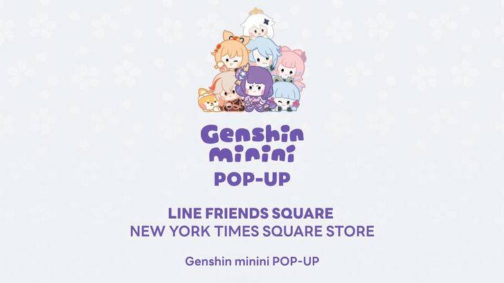 Genshin Minini Pop-Up Store Coming to NYC