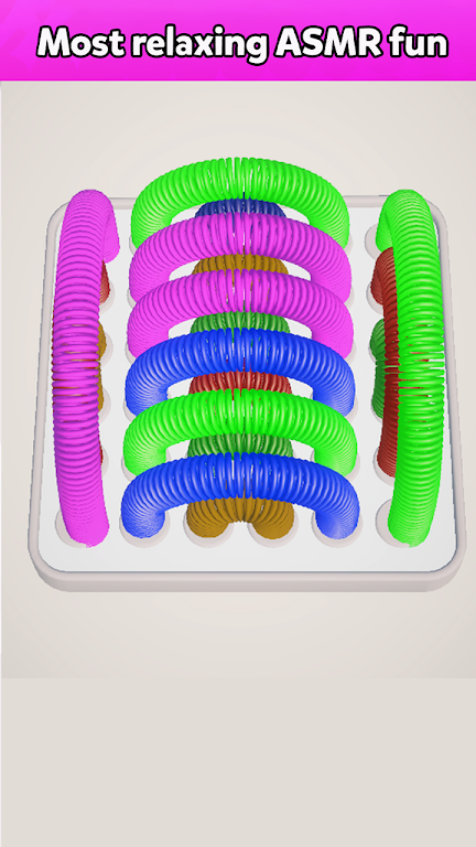 Slinky Jam 3D - Sort puzzle Ekran Görüntüsü 3