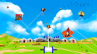 Osman Gazi kite flying 3d game Ekran Görüntüsü 2