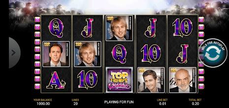 Schermata Trumps Celebs Slot 1