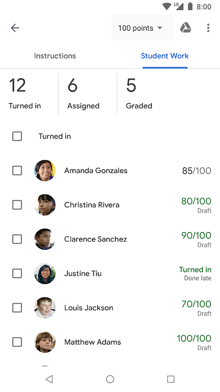 Google Classroom应用截图第3张