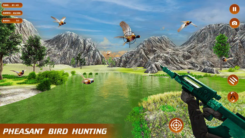 Pheasant Shooter Birds Hunting 螢幕截圖 2