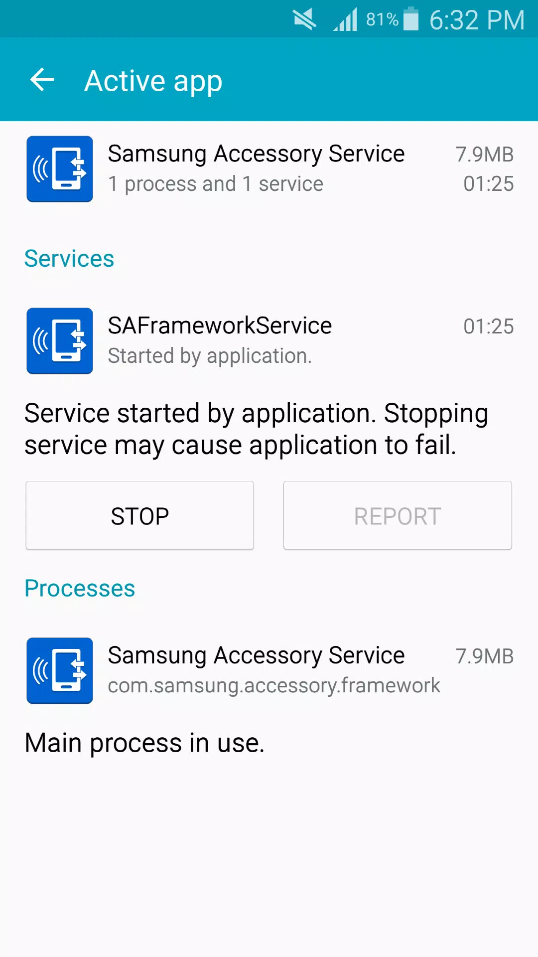Samsung Accessory Service 螢幕截圖 2