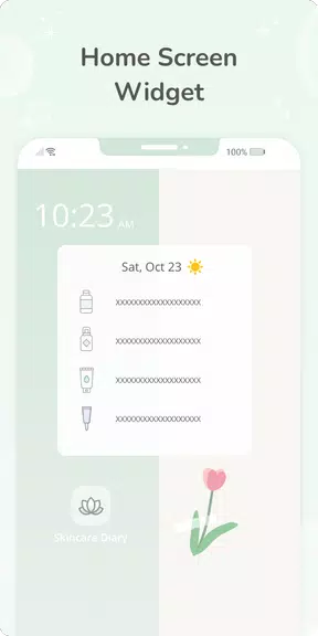 Skincare Diary - 皮膚管理，記錄護膚日常 螢幕截圖 2