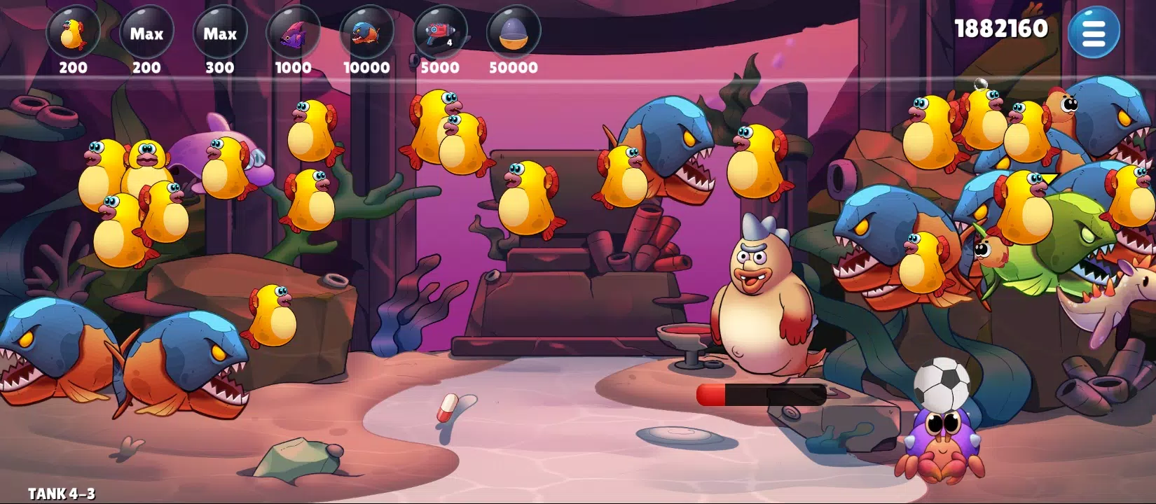 Insaniquarium Deluxe Evolution Скриншот 3