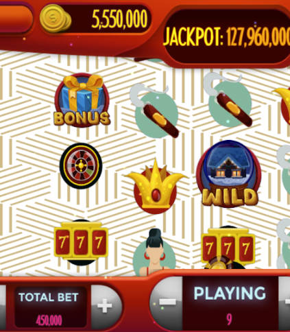 One Two Three Four Five Numbers Slot Machine Screenshot 2