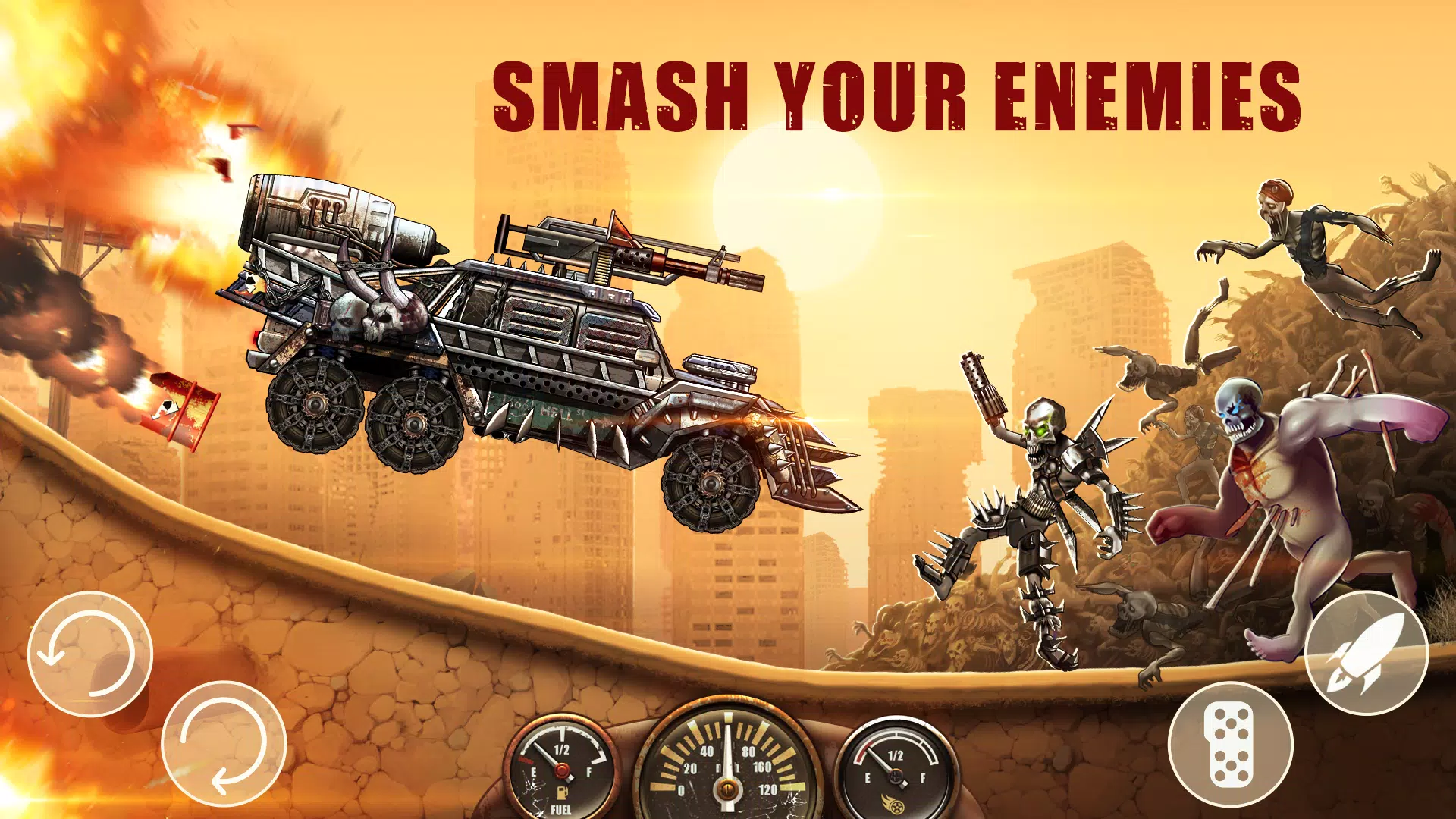 Zombie Hill Racing 螢幕截圖 2