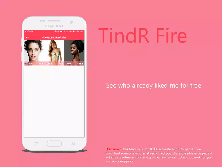 TindR Fire स्क्रीनशॉट 1