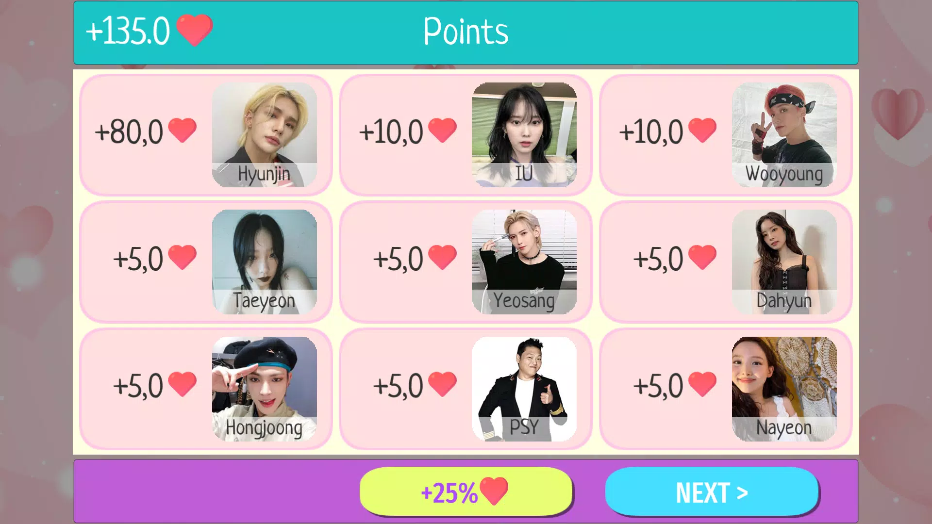 K-Pop Dating Game Screenshot 2