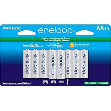 Le batterie ricaricabili Panasonic Eneloop scendono al prezzo più basso che abbiamo visto