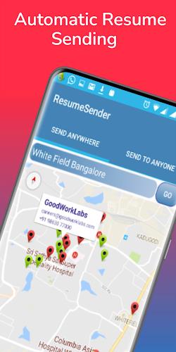 Resume Sender - CV Send Resume ဖန်သားပြင်ဓာတ်ပုံ 0
