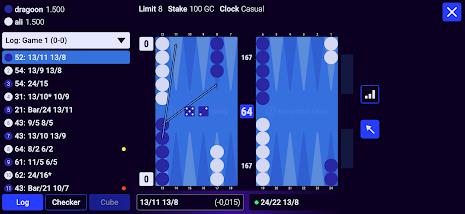 Backgammon Galaxy スクリーンショット 1