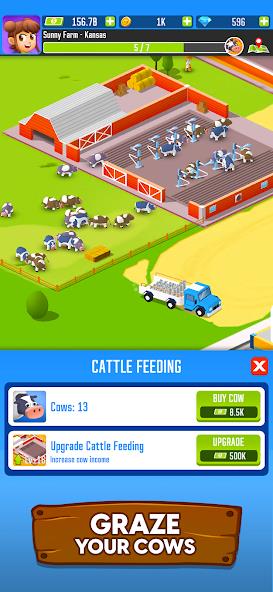 Milk Farm Tycoon Mod应用截图第1张