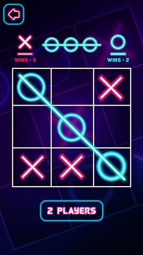 Tic Tac Toe 2 Player - xo game スクリーンショット 0