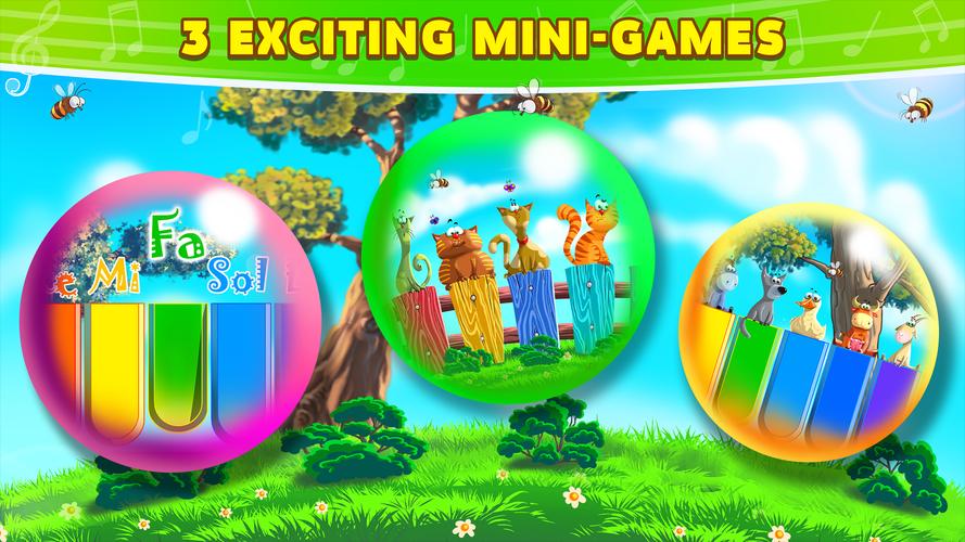 Baby Zoo Piano Games for Kids 螢幕截圖 3