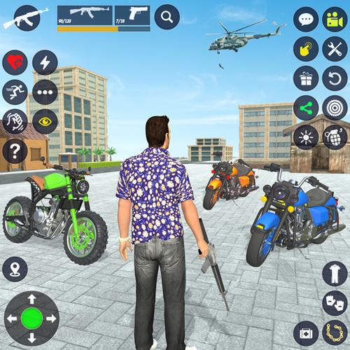 Gangster Bike: Real Race Game Zrzut ekranu 0