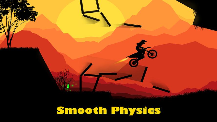 Sunset Bike Racer - Motocross Tangkapan skrin 2