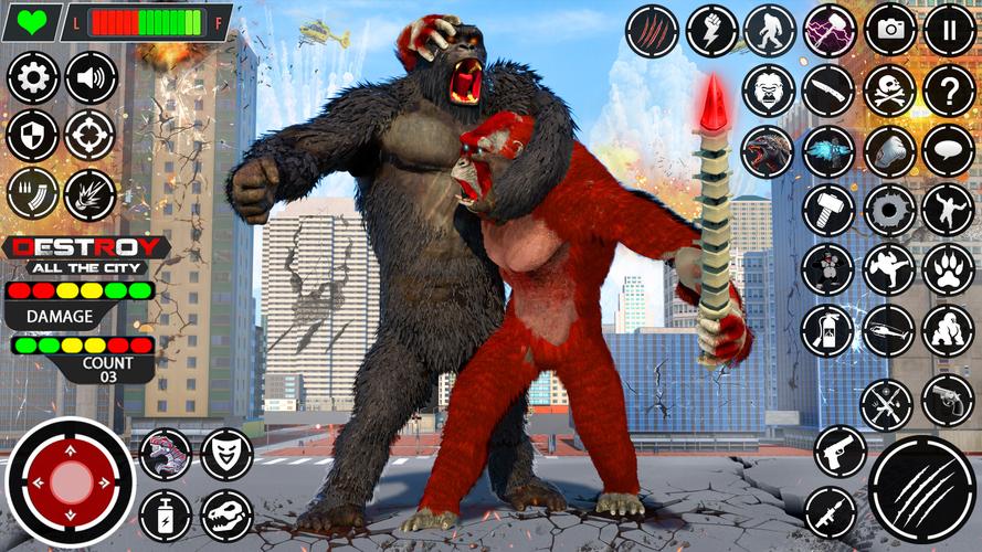Giant Gorilla Bigfoot Monster ဖန်သားပြင်ဓာတ်ပုံ 0