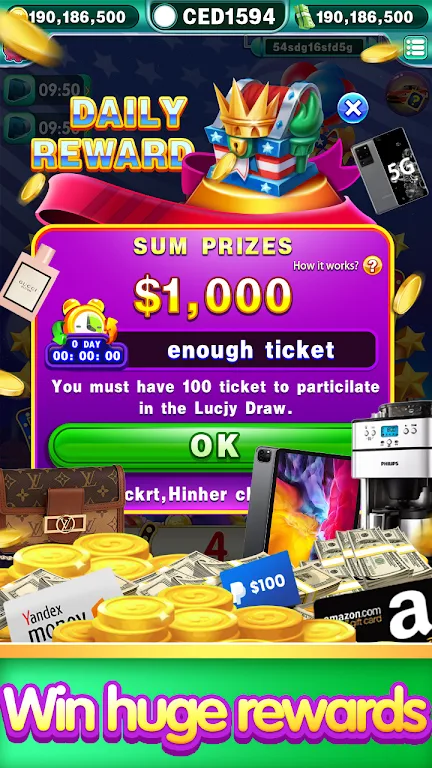 Bingo Money Game-Win Money Now ภาพหน้าจอ 2