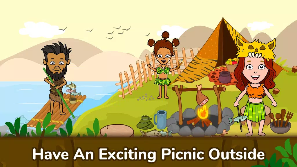 Caveman Games World for Kids Tangkapan skrin 3