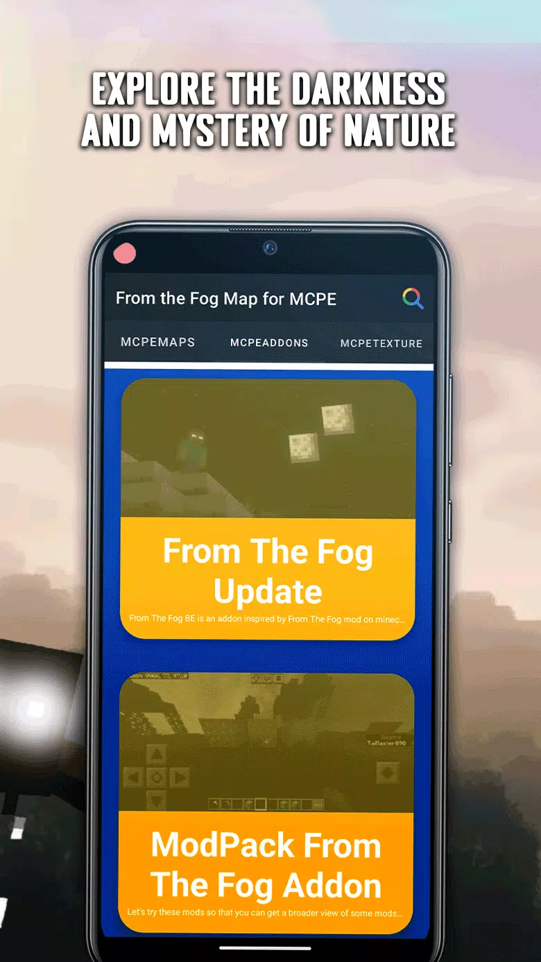 From the Fog Map for MCPE ภาพหน้าจอ 2