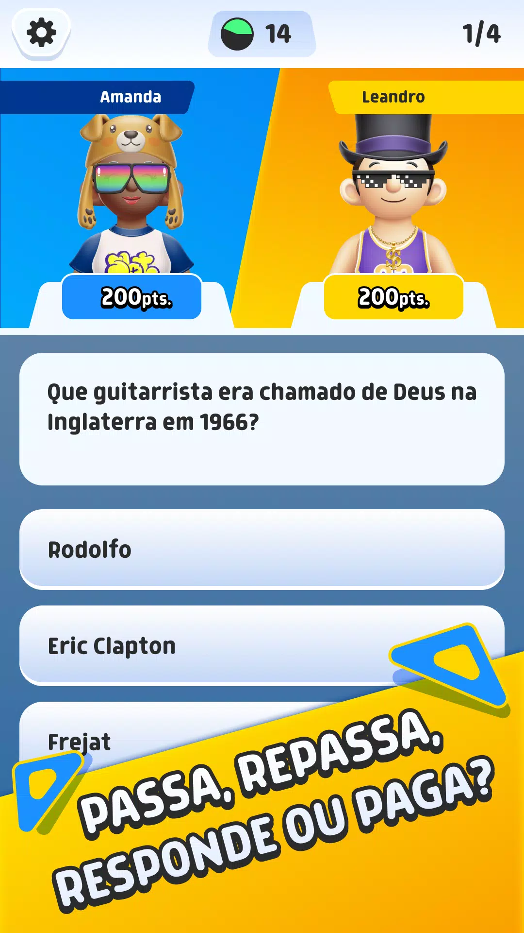Schermata Passa ou Repassa Oficial 3