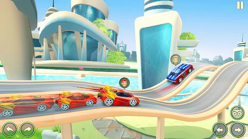 Hot Cars Fever-Car Stunt Races 螢幕截圖 0