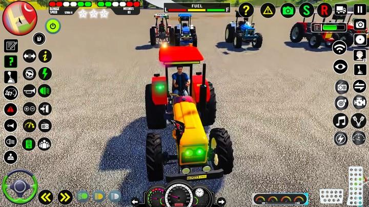 Real Farm Indian Tractor Game Capture d'écran 3